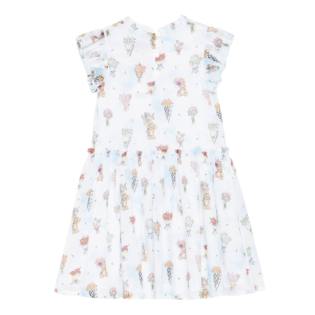 Moschino Kids Teddy Flowers Dress