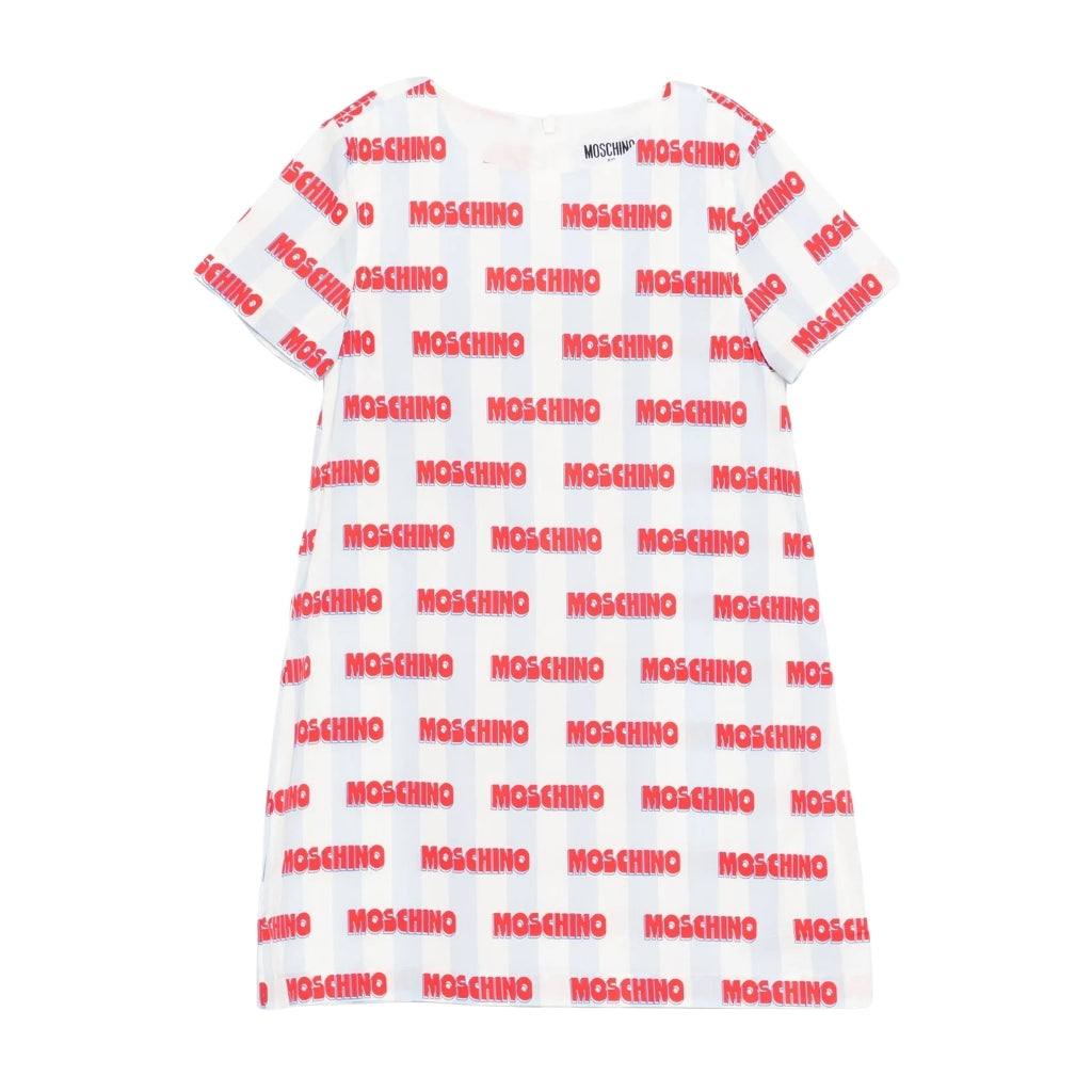 Moschino Kids Graphic Logo Dress