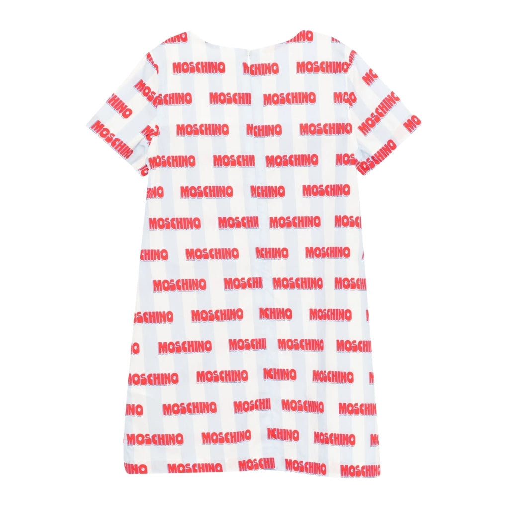 Moschino Kids Graphic Logo Dress