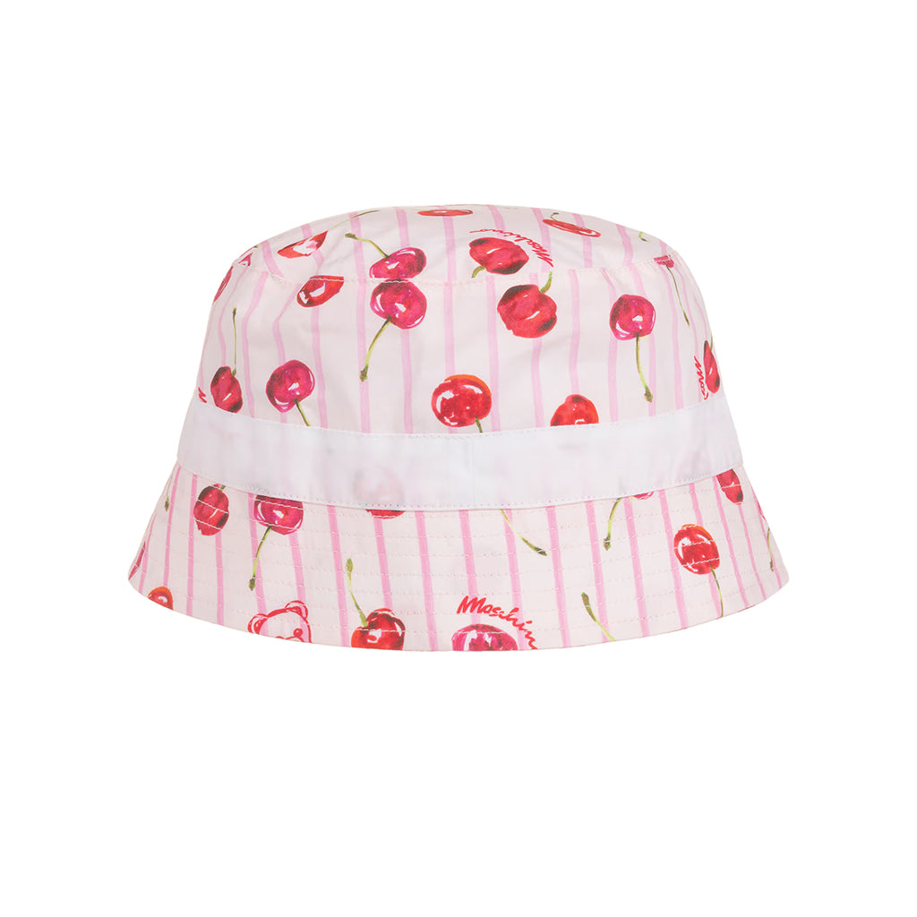 Moschino Kids Allover Cherries Bucket Hat