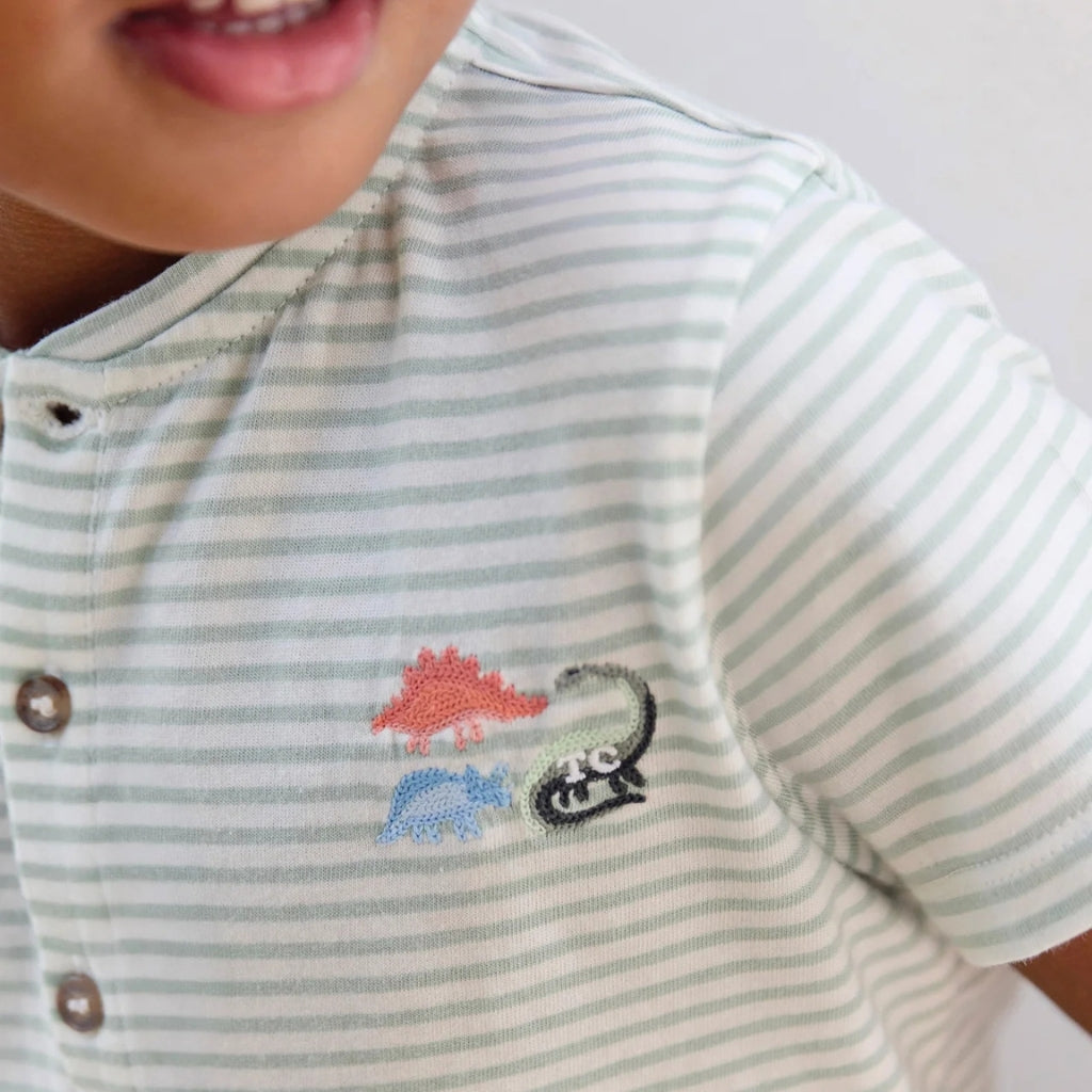 Tartine Et Chocolat Dino Stripe T-Shirt