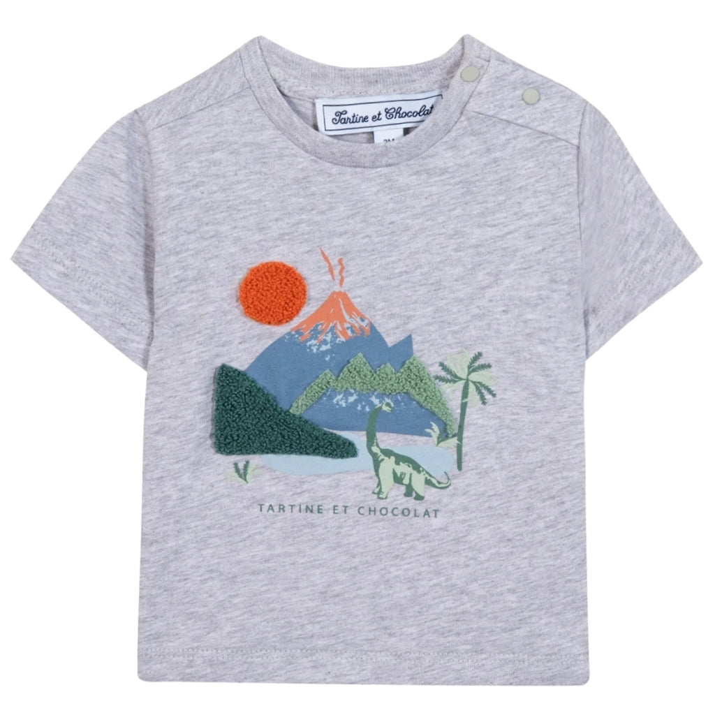 Tartine Et Chocolat Scenery Print T-Shirt