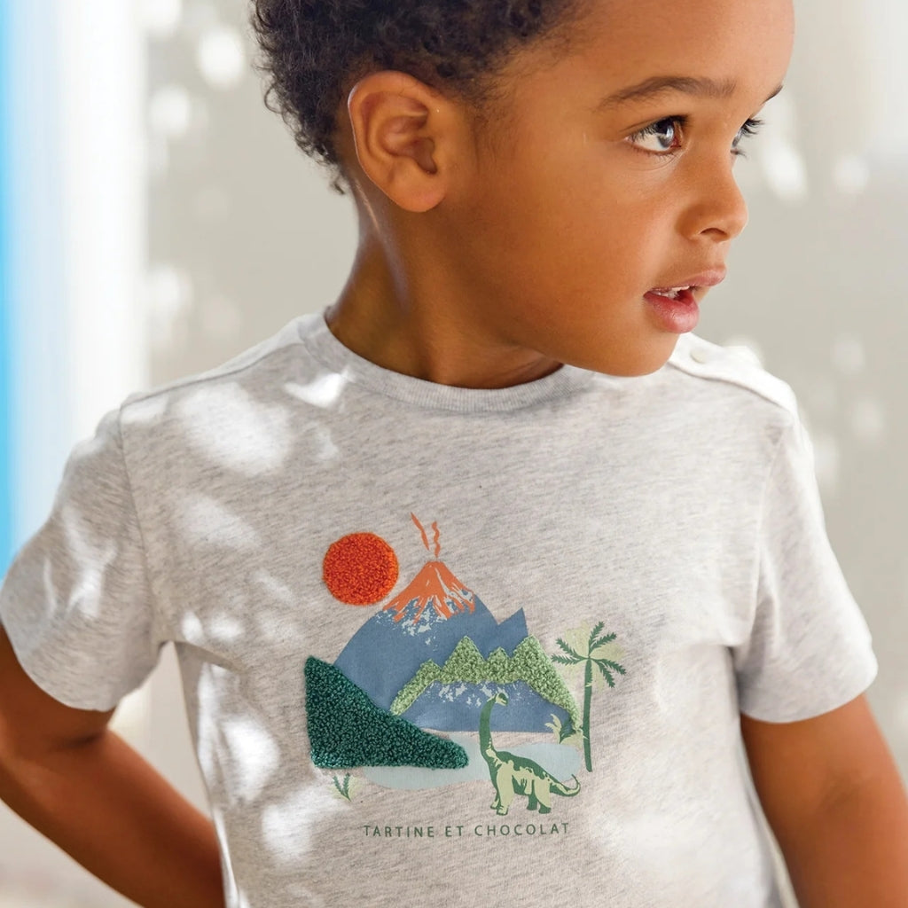 Tartine Et Chocolat Scenery Print T-Shirt