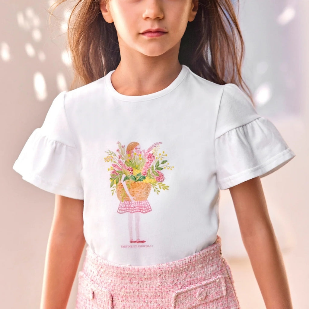 Tartine Et Chocolat Floral Print T-Shirt