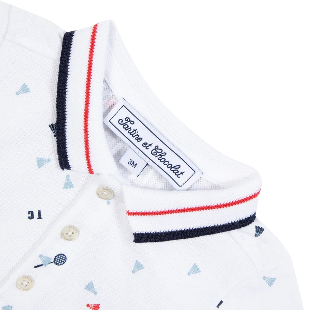 Tartine Et Chocolat Graphic Allover Polo