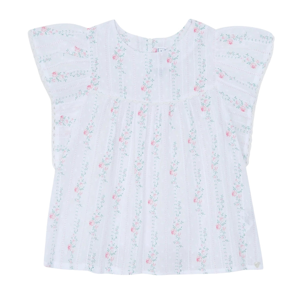 Tartine Et Chocolat Floral Blouse
