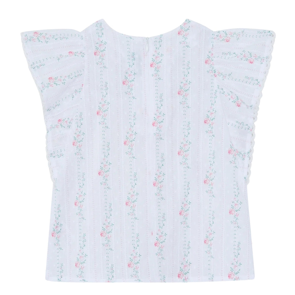 Tartine Et Chocolat Floral Blouse