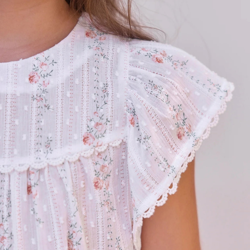 Tartine Et Chocolat Floral Blouse
