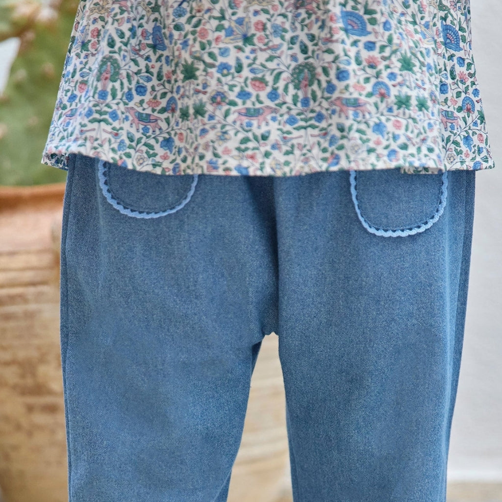 Tartine Et Chocolat Chambray Trousers