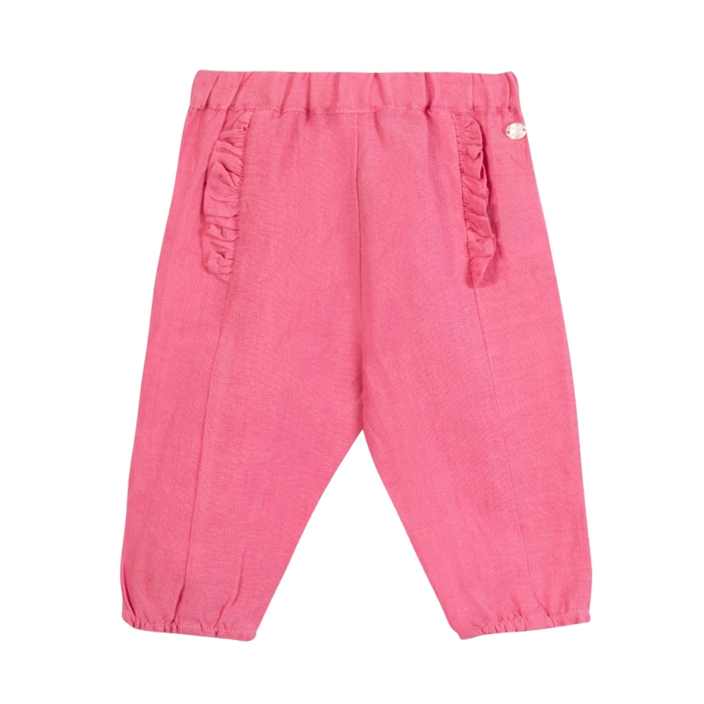Tartine Et Chocolat Linen Long Trouser