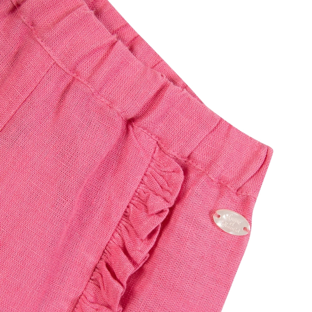 Tartine Et Chocolat Linen Long Trouser