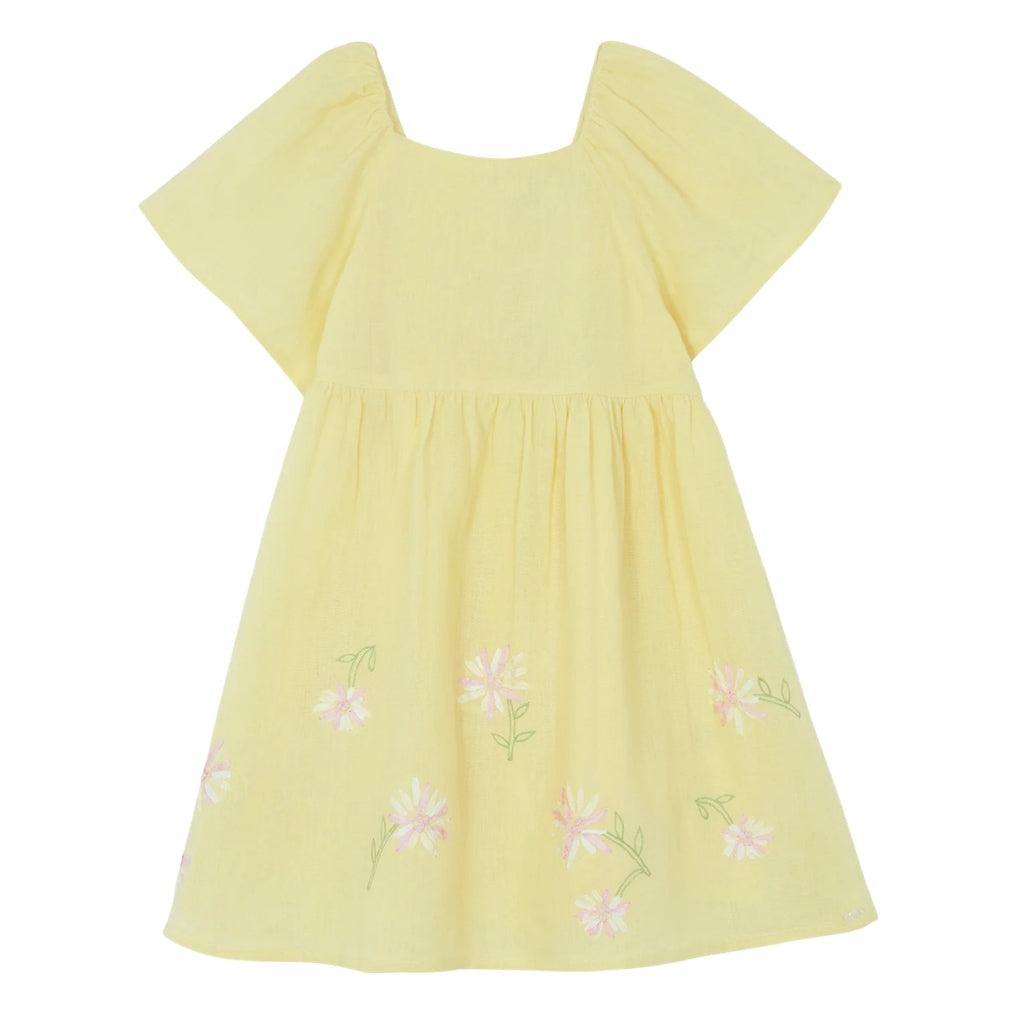 Tartine Et Chocolat Floral Embroidered Dress