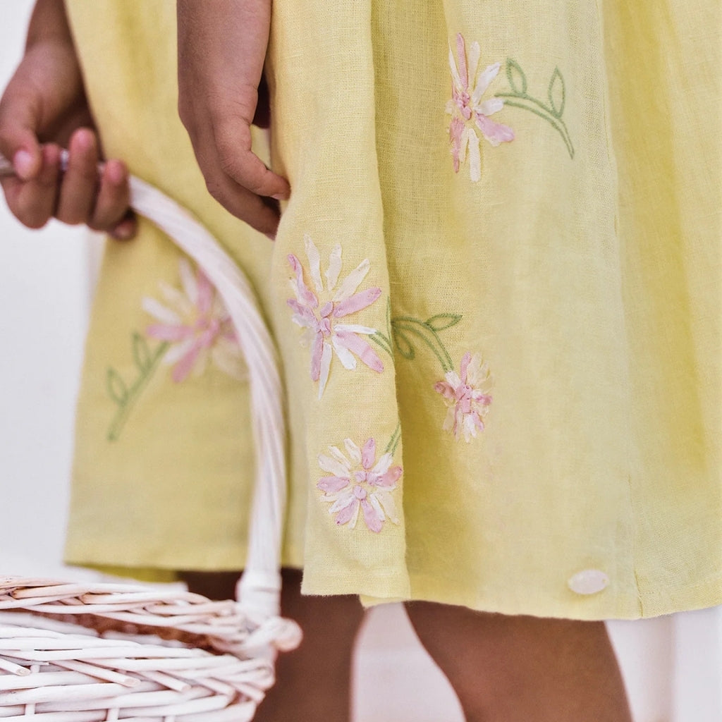 Tartine Et Chocolat Floral Embroidered Dress