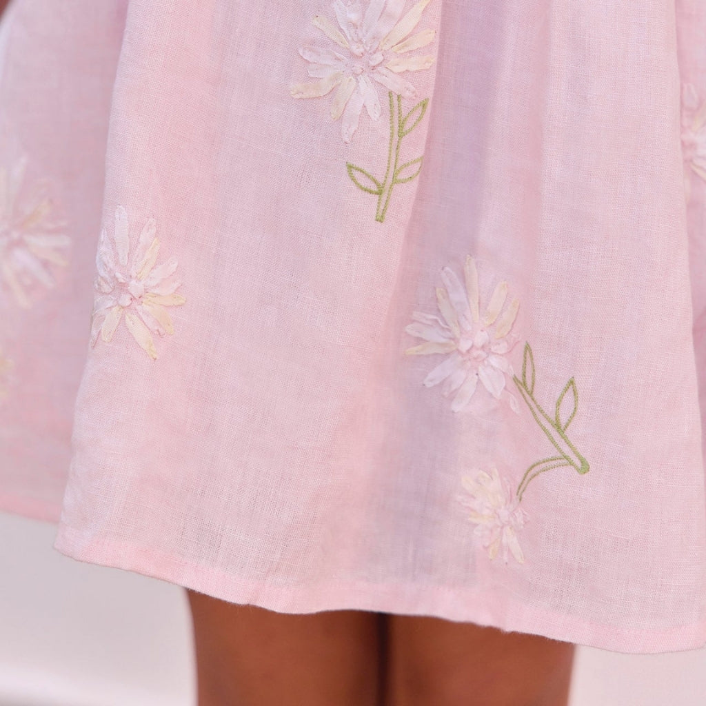 Tartine Et Chocolat Floral Embroidered Dress