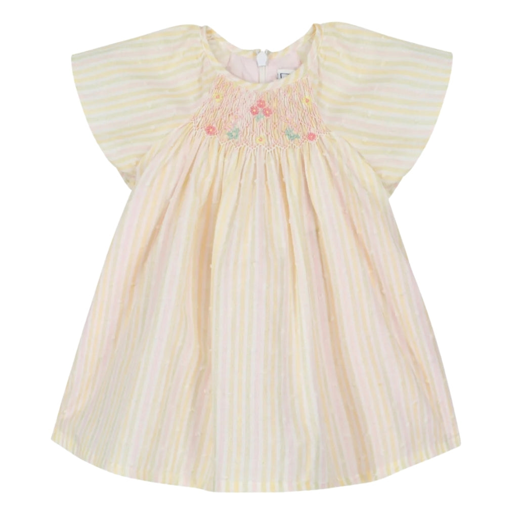 Tartine Et Chocolat Smocked Stripe Dress