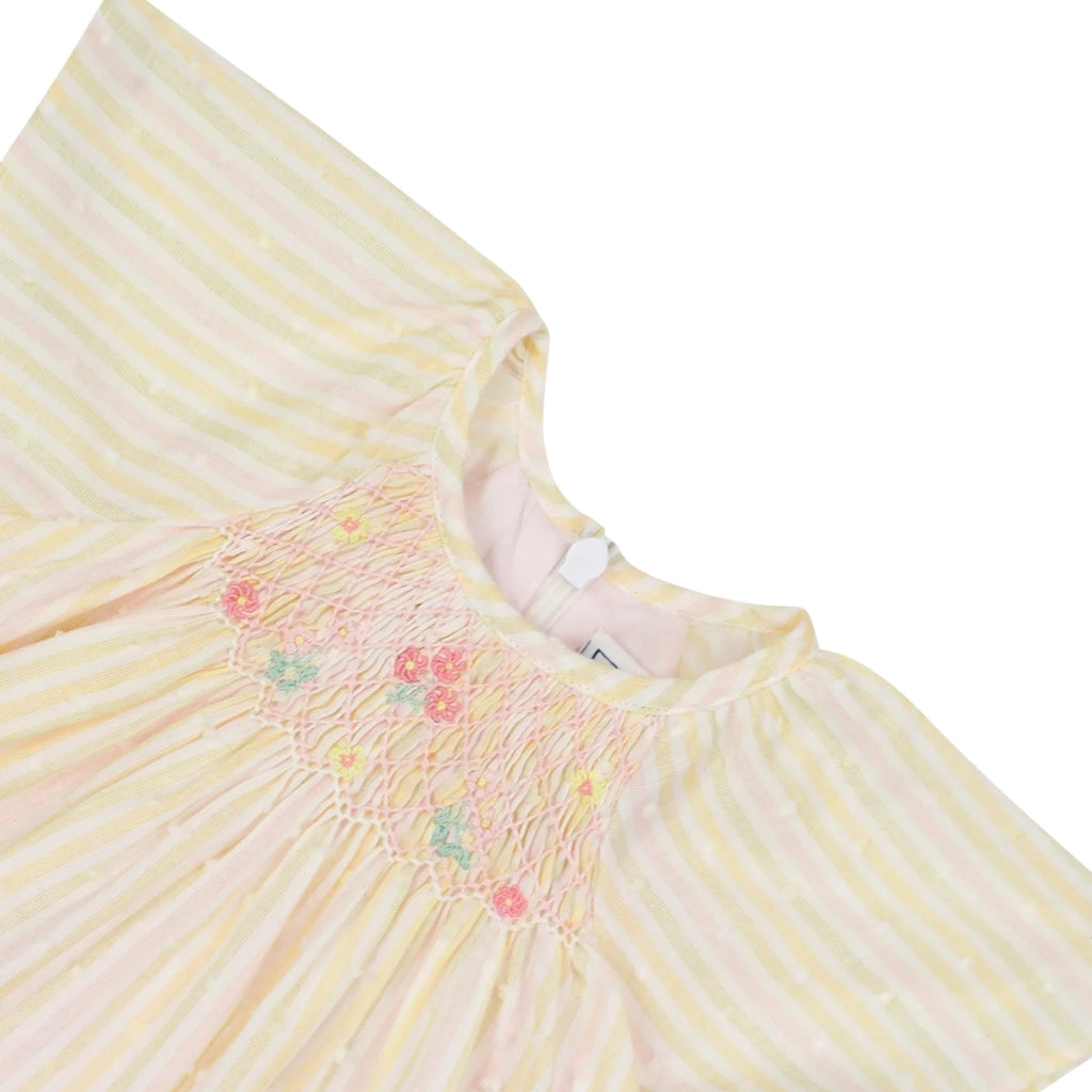 Tartine Et Chocolat Smocked Stripe Dress