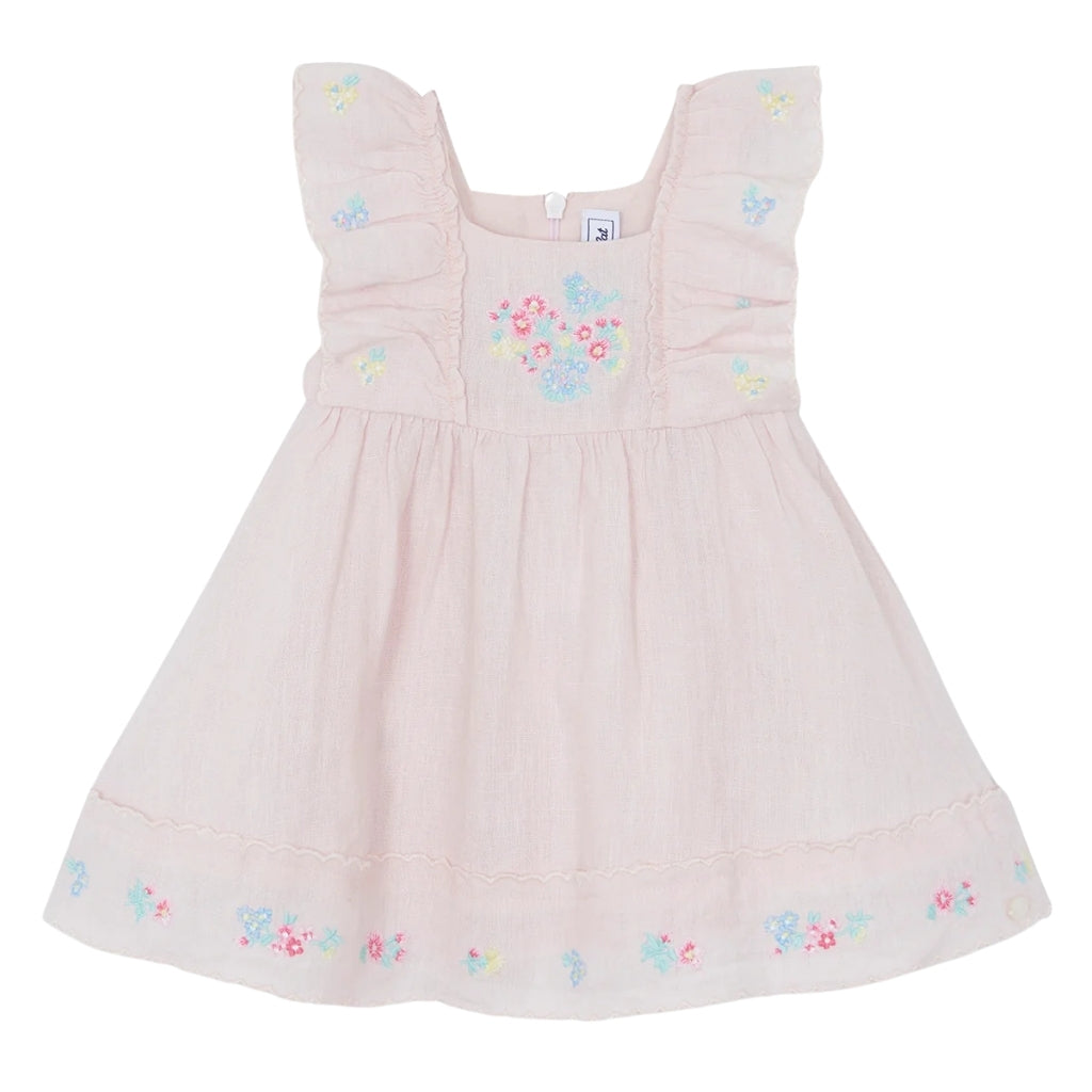 Tartine Et Chocolat Linen Dress