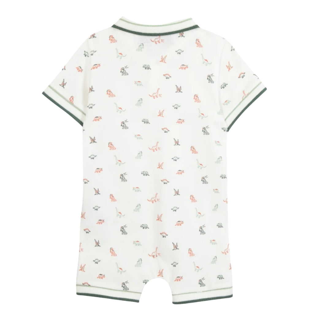 Tartine Et Chocolat Dino Pique Polo Romper