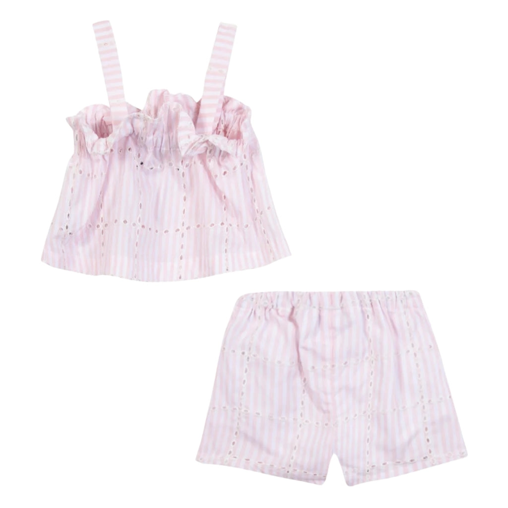 Tartine Et Chocolat Top With Bloomer Set