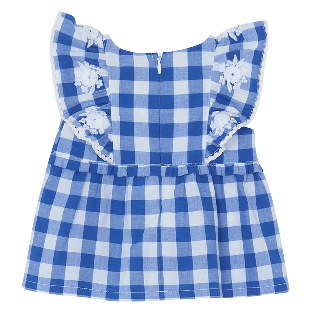 Tartine Et Chocolat Check Top With Bloomer Set