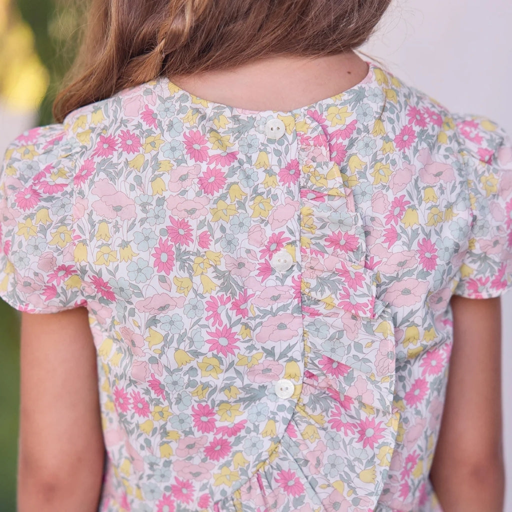 Tartine Et Chocolat Liberty Print Top & Short Set