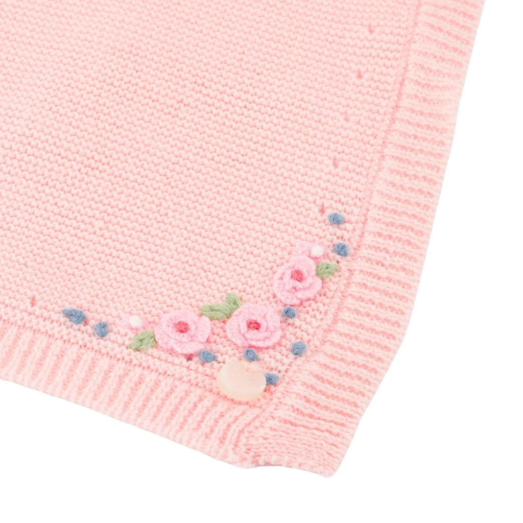 Tartine Et Chocolat Cotton Knit Blanket