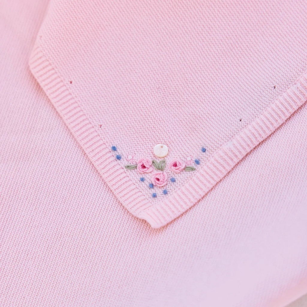 Tartine Et Chocolat Cotton Knit Blanket