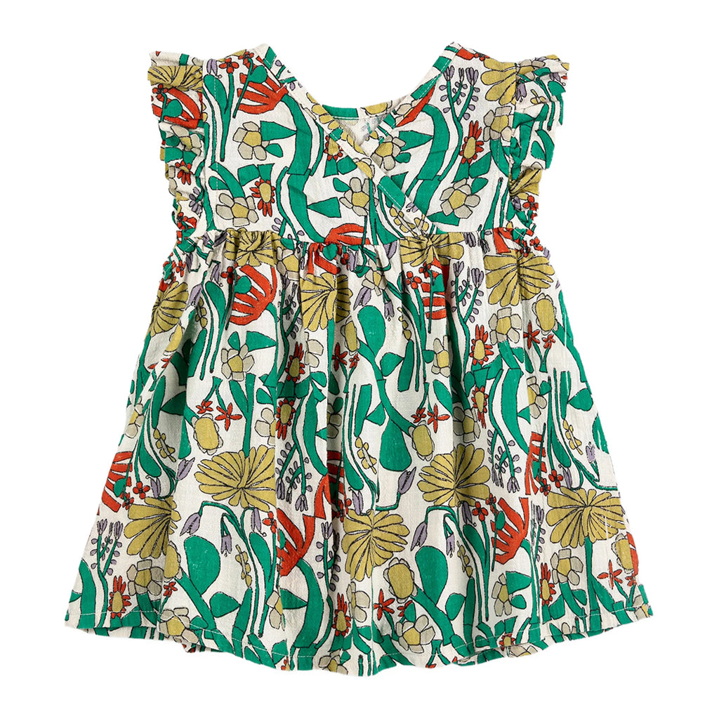 Bobo Choses Color Herbalist All Over Woven Dress