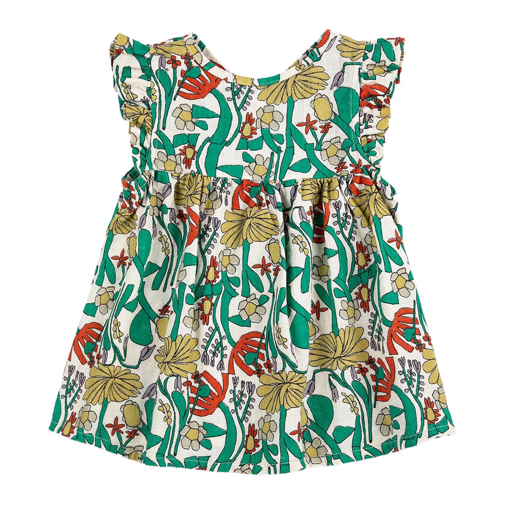 Bobo Choses Color Herbalist All Over Woven Dress