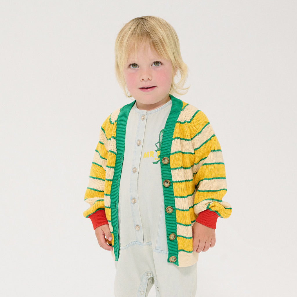 Bobo Choses BC Striped Cardigan