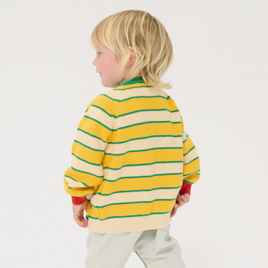 Bobo Choses BC Striped Cardigan