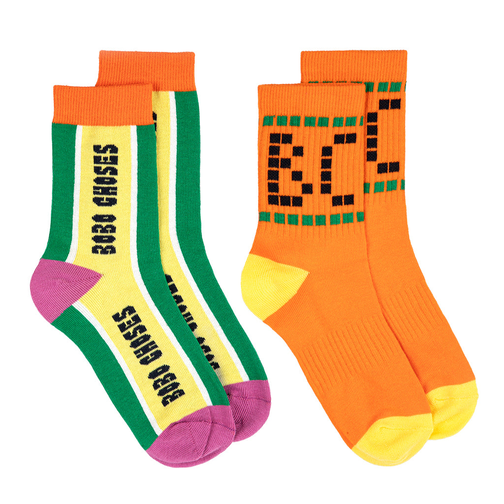 Bobo Choses Short Socks Pack x 2