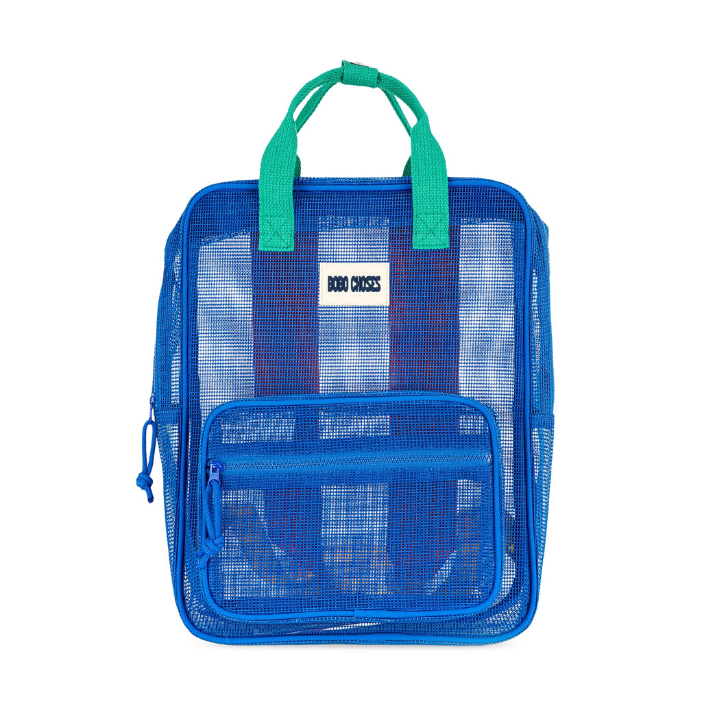 Bobo Choses Color Block Mesh Backpack
