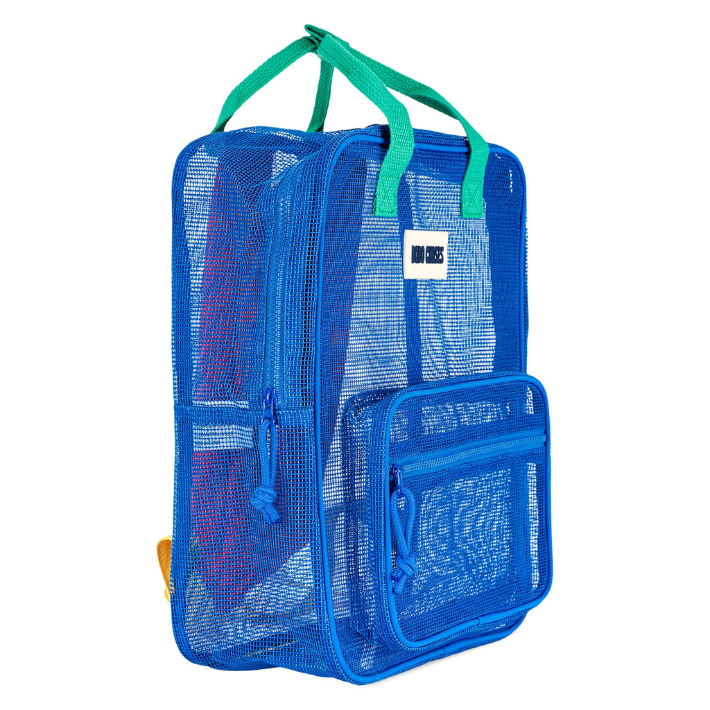 Bobo Choses Color Block Mesh Backpack
