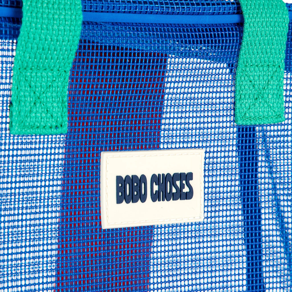 Bobo Choses Color Block Mesh Backpack