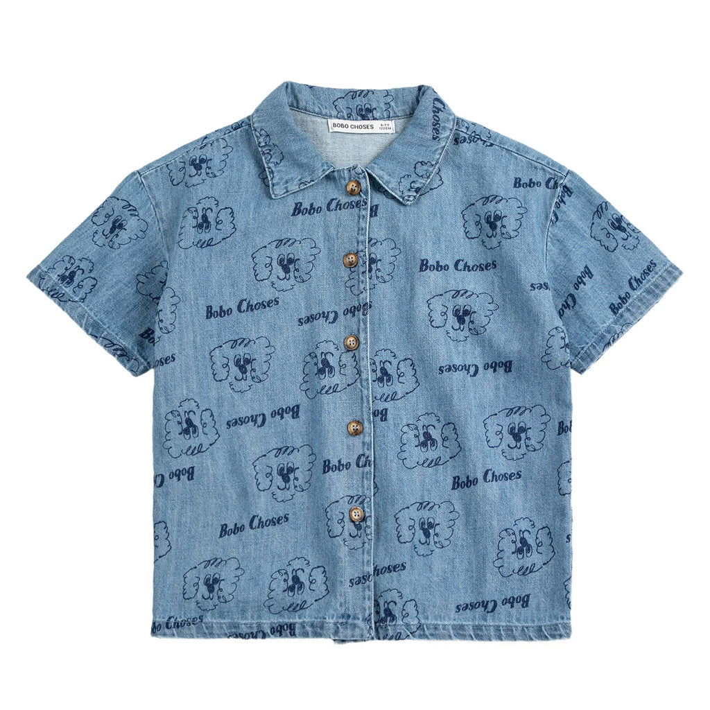 Bobo Choses Pickle the Dog All Over Denim