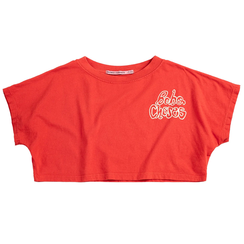 Bobo Choses By Hand Cropped T-shirt