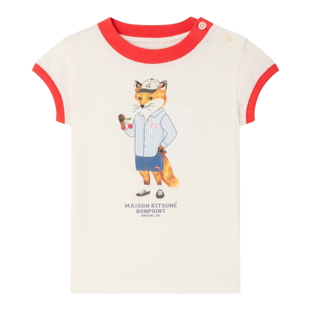 Bonpoint X Kitsune Lyrical T-shirt