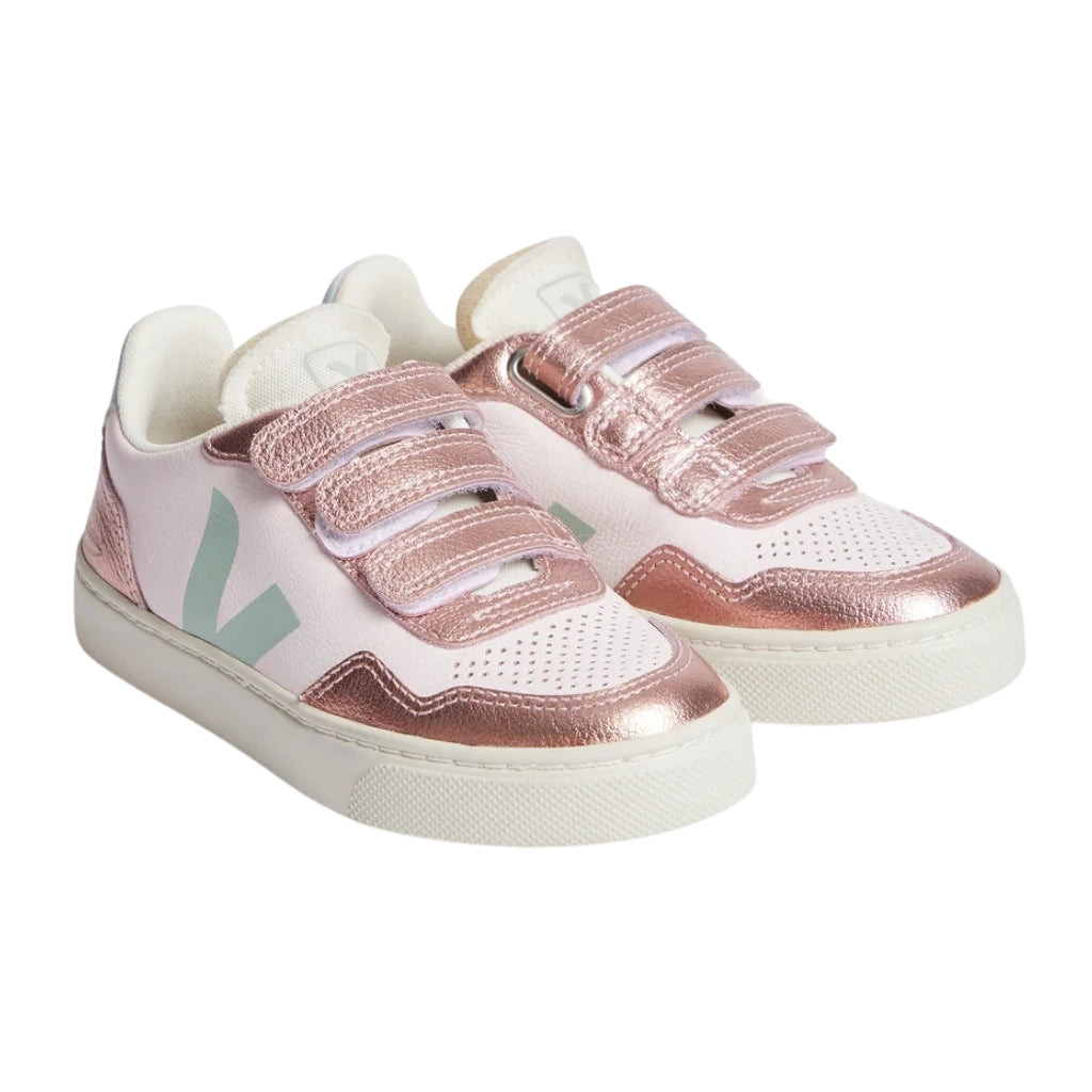 Bonpoint X Veja V-90 Basket Sneakers