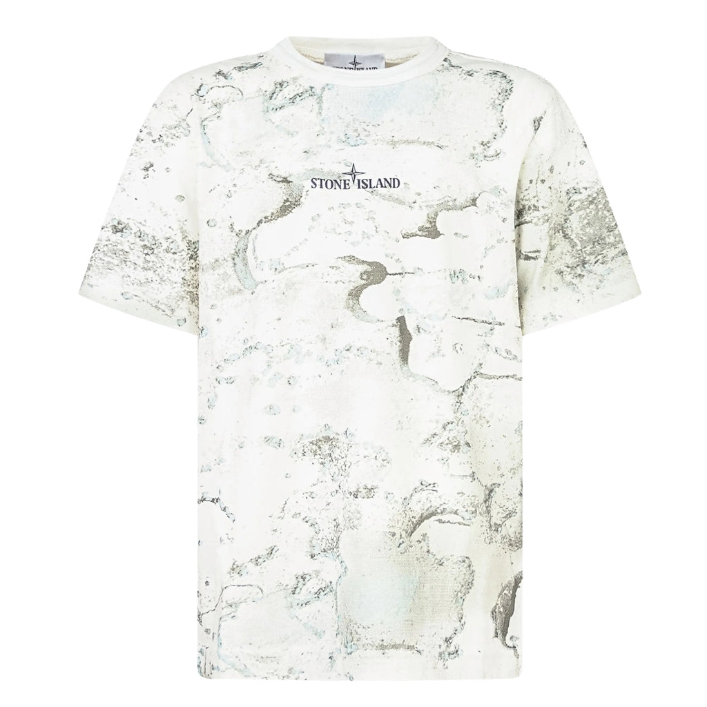Stone Island Junior Camouflage T-shirt