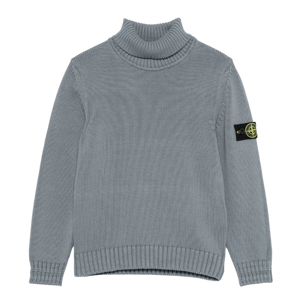 Stone Island Junior Soft Cotton Sweater