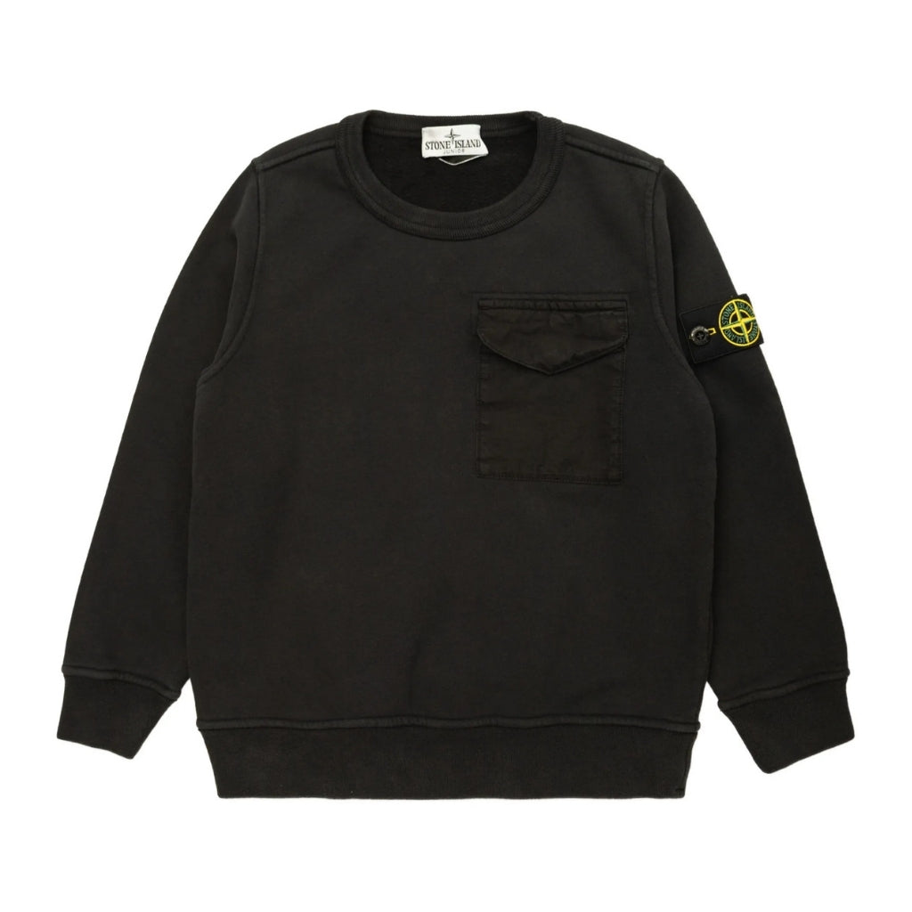 Stone Island Junior Crew Neck Sweatshirt