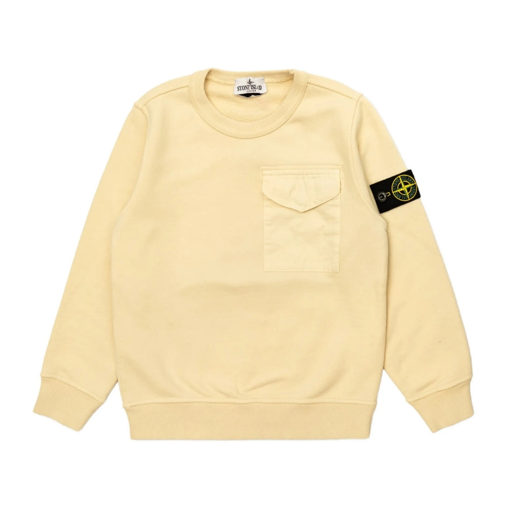 Stone Island Junior Crew Neck Sweatshirt