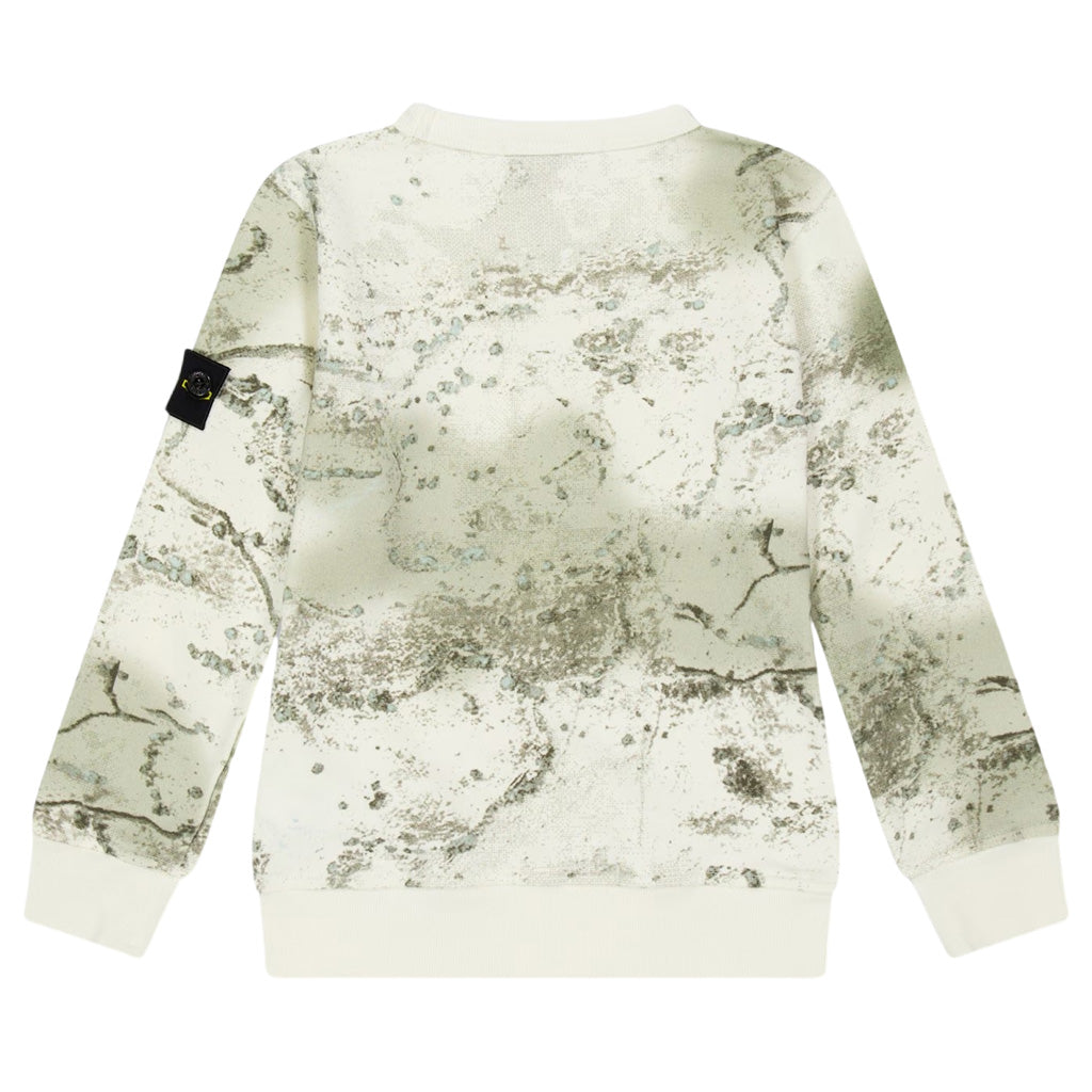 Stone Island Junior Camouflage Sweatshirt