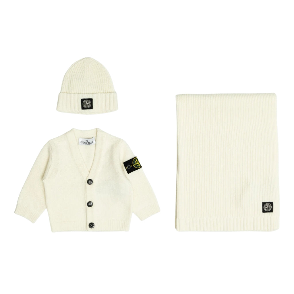 Stone Island Junior Baby Kit in Wool Cashmere