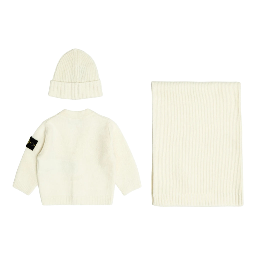 Stone Island Junior Baby Kit in Wool Cashmere