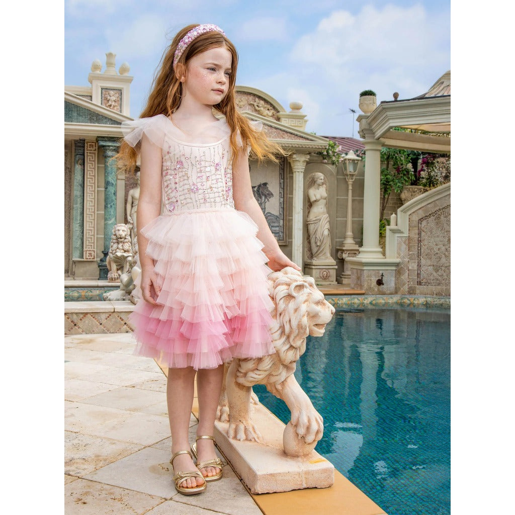 Tutu Du Monde Coral Cascade Tutu Dress