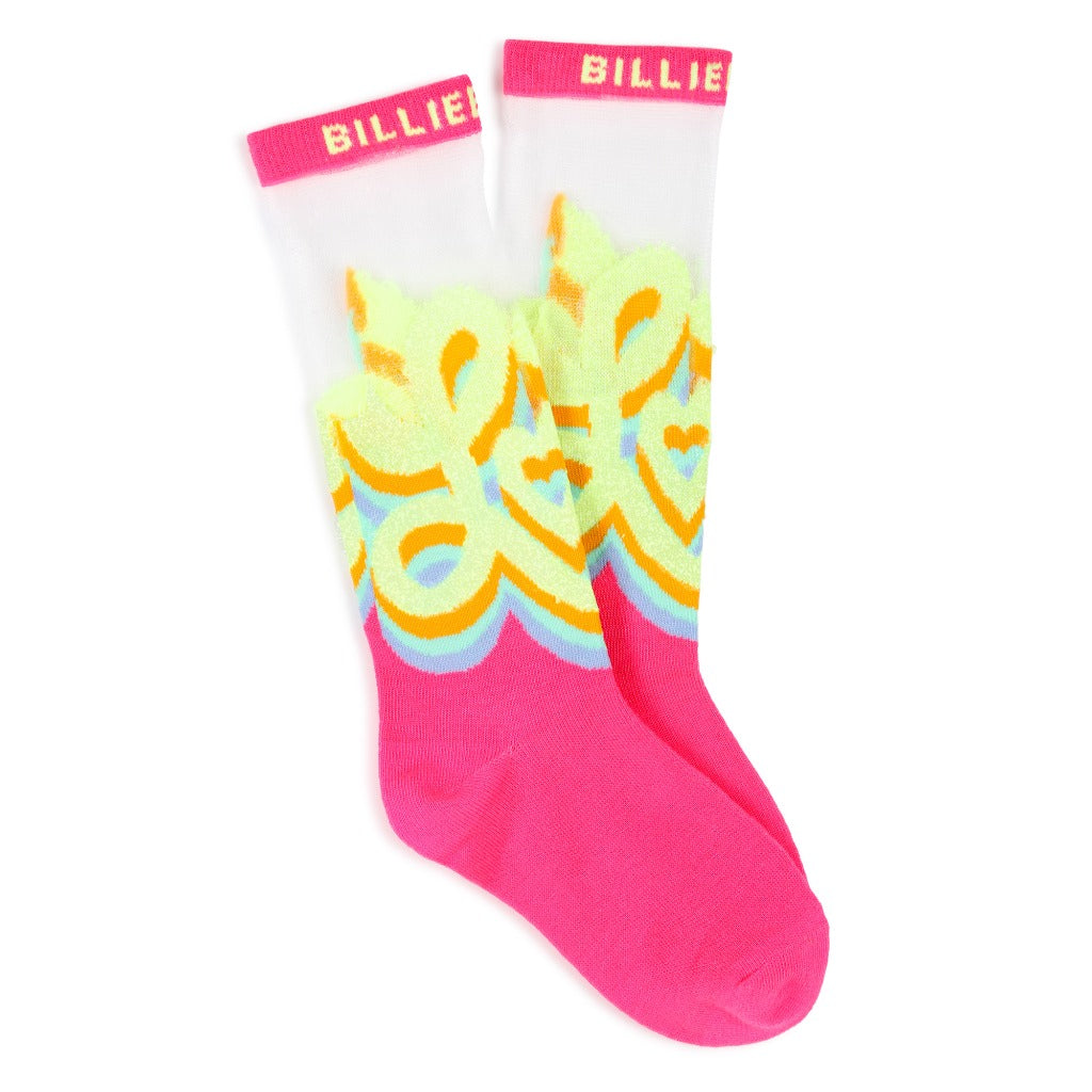 Billieblush Logo Socks