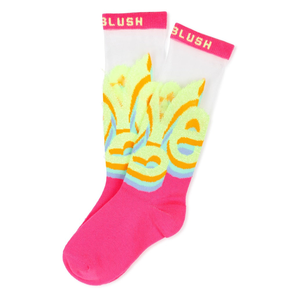Billieblush Logo Socks