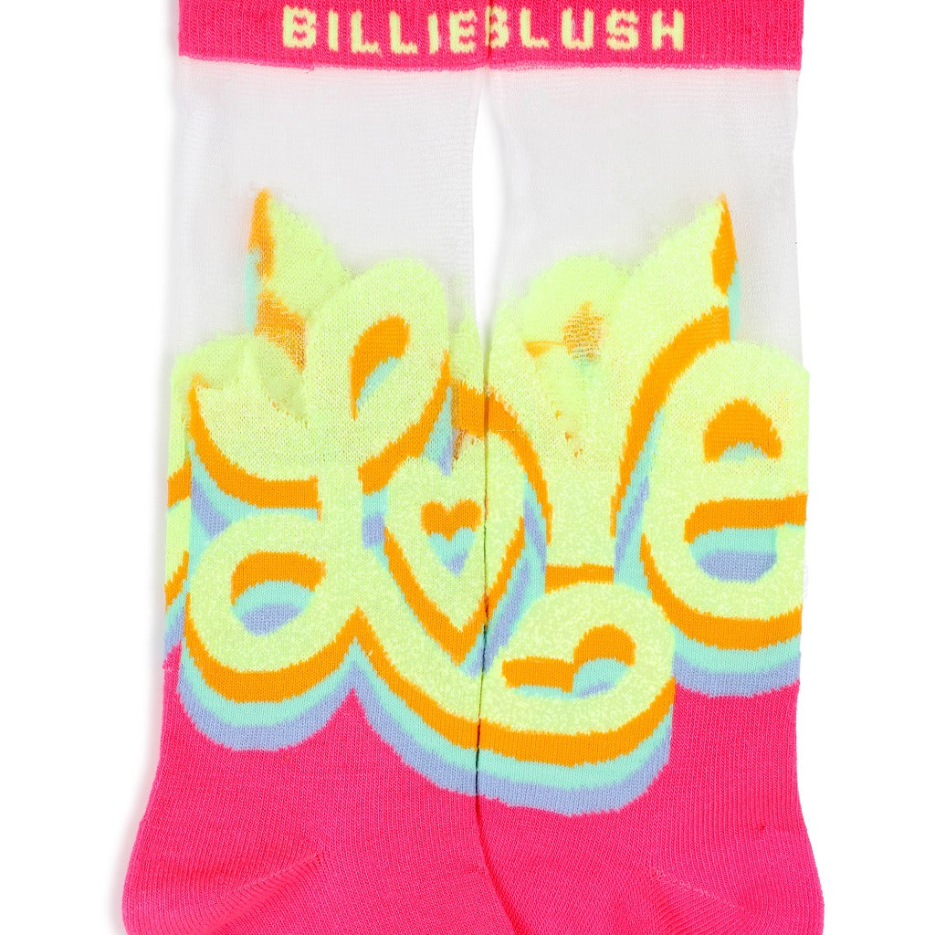 Billieblush Logo Socks